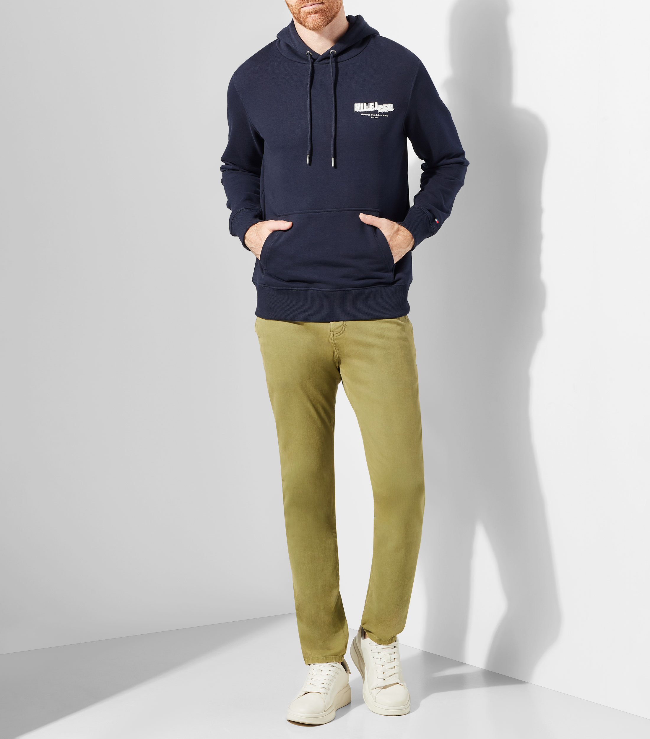Sudadera canguro con capucha Hombre